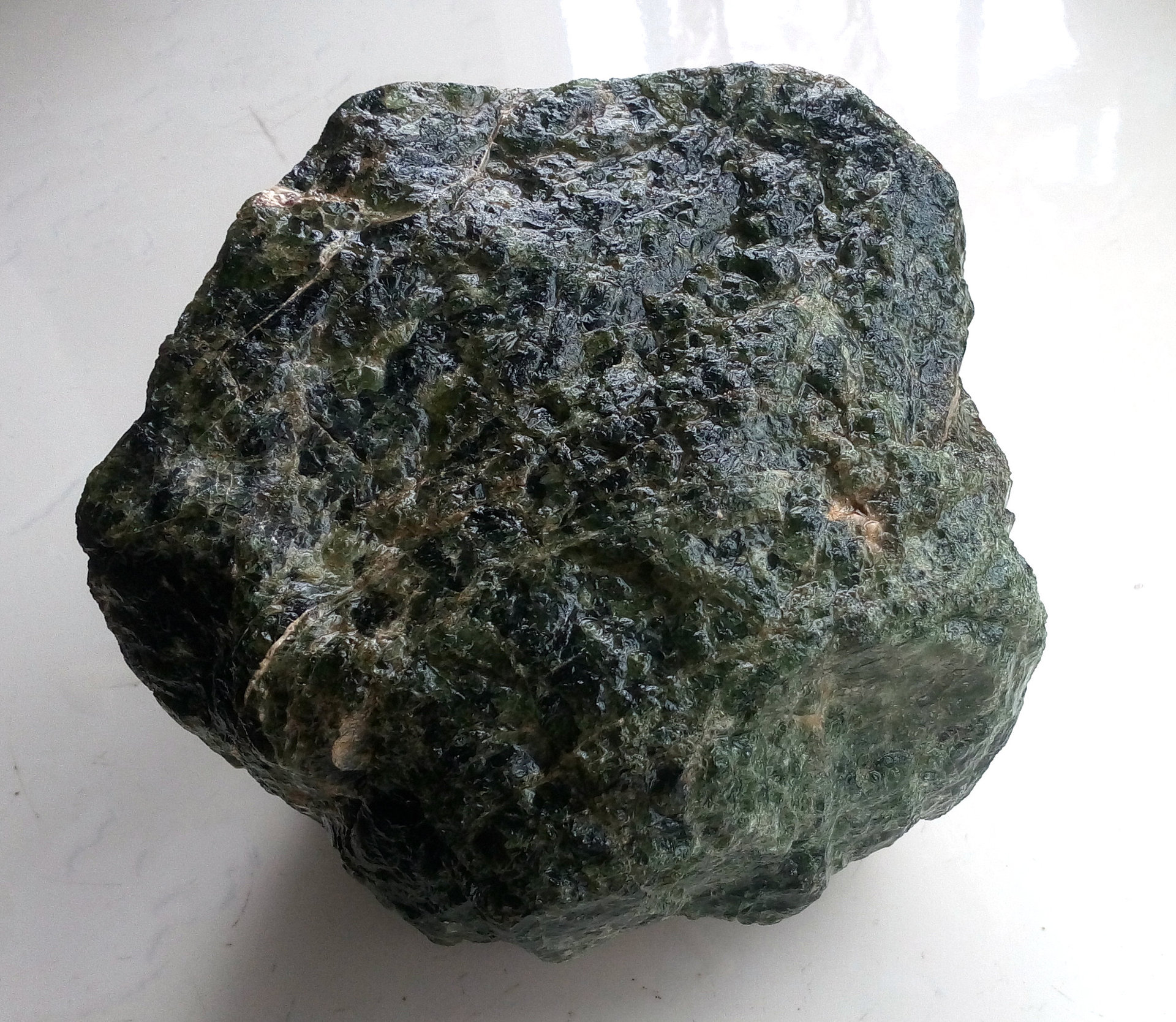 天然磷灰石原石 原石原矿 绿磷灰石 可作原石摆件 工艺品 1