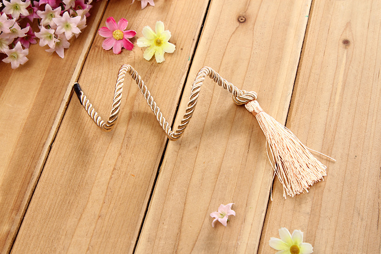 厂家直销多色三股流苏绳 服装家纺流苏绳子 涤纶流苏绳批发定制