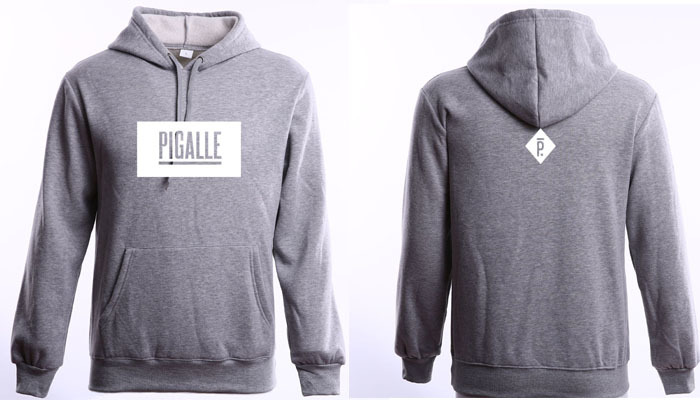 2016抓绒连帽衫男女棉卫衣潮牌pigalle秋冬长袖明星同款外贸热销