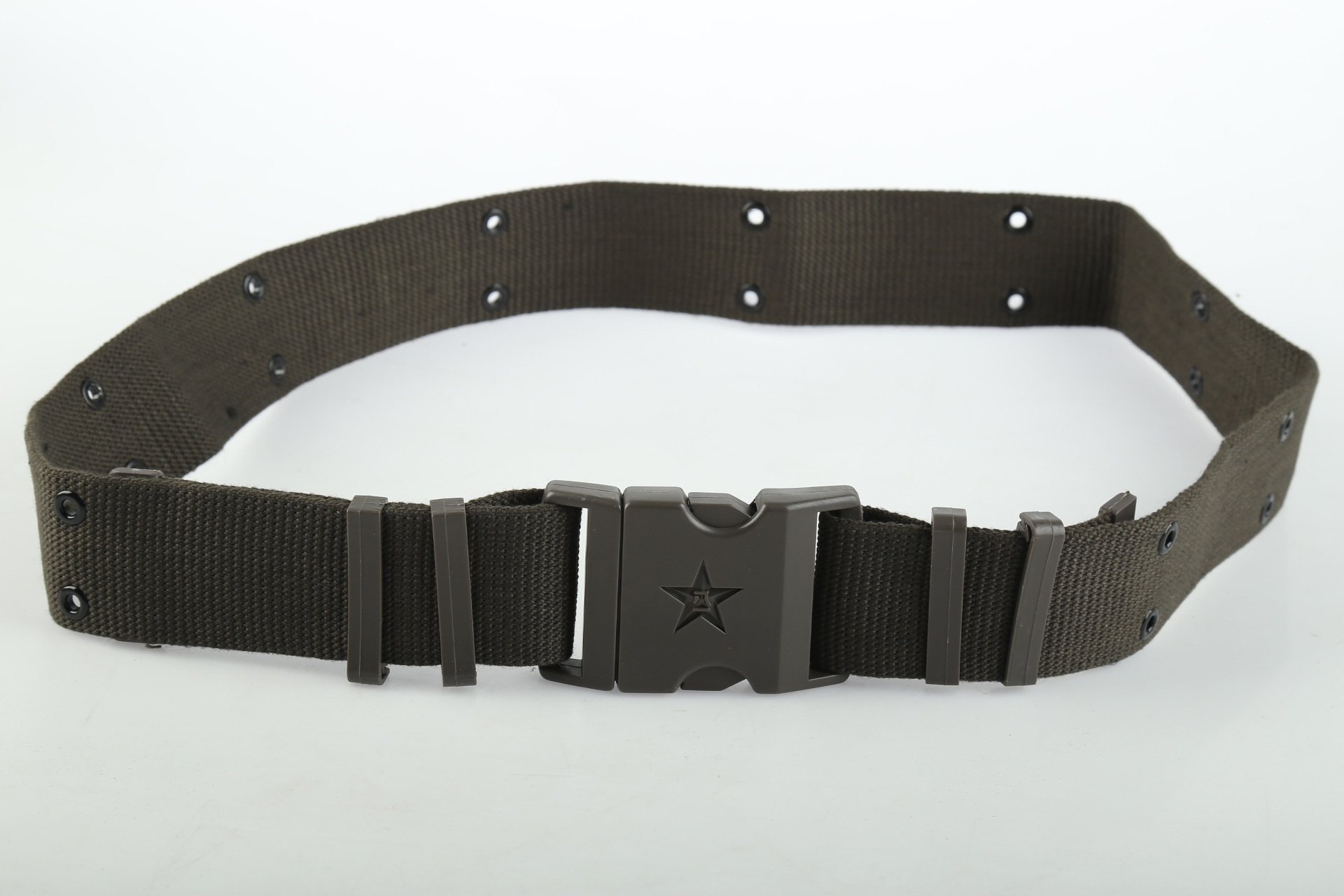 编织内腰带尼龙帆布 战术腰带 彩服作训腰带男士腰带一件代发