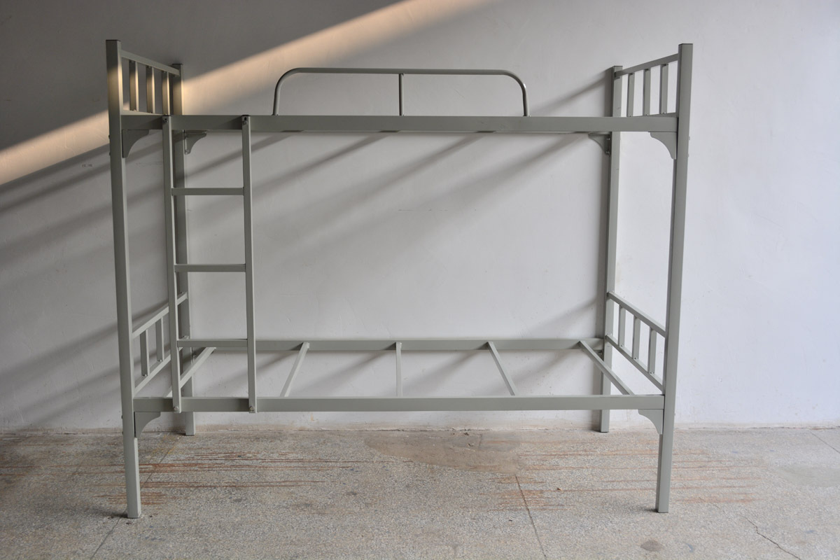 厂家批发学生公寓员工宿舍上下铺铁床 学校双层铁架床限时优惠