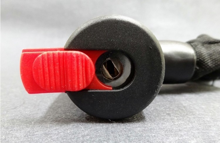 tonyon通用锁公路自行车锁折叠车防盗钢缆锁山地车链条锁ty715