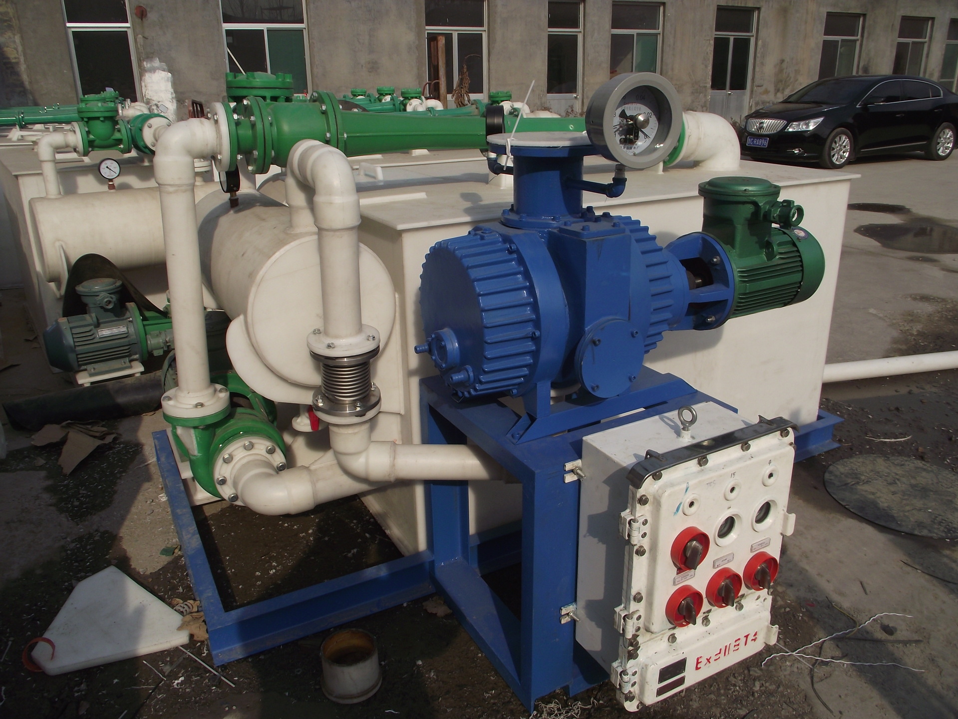 聚丙烯罗茨高真空机组