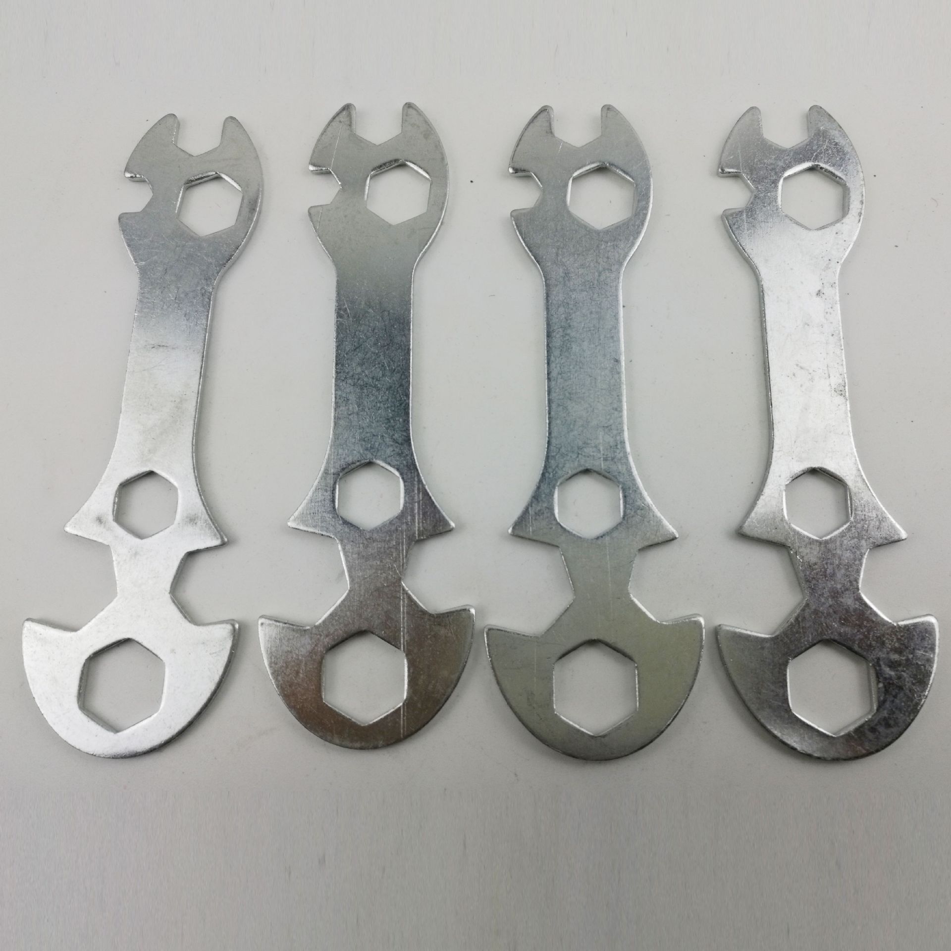 自行车专用维修工具 螺丝多孔扳手 薄片花片扳手 随车组合