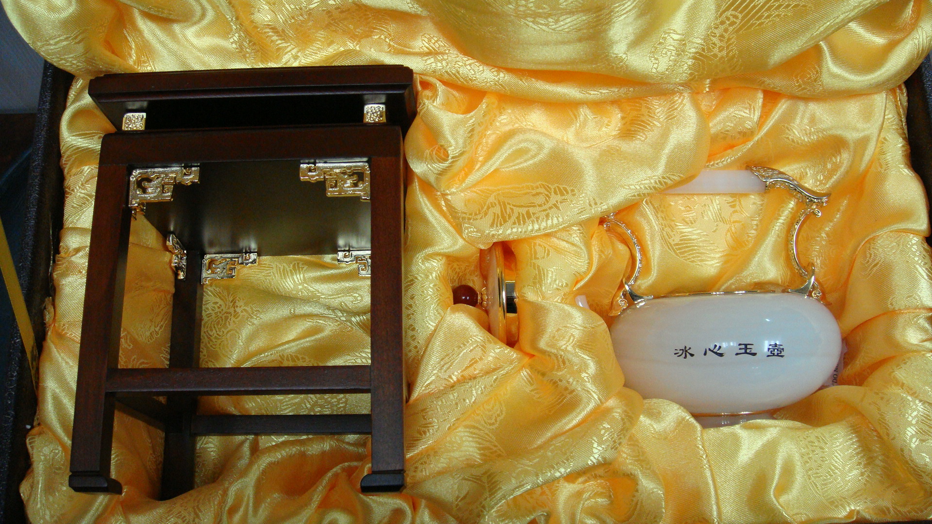 冰心玉壶家居摆件 桌面摆设 送朋友节日祝福纪念日店庆 吉祥平安