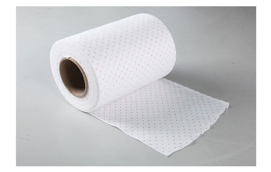 滴塑防滑布 点塑布 止滑布 滴塑卸妆棉水刺无纺布 烧烤架擦拭布