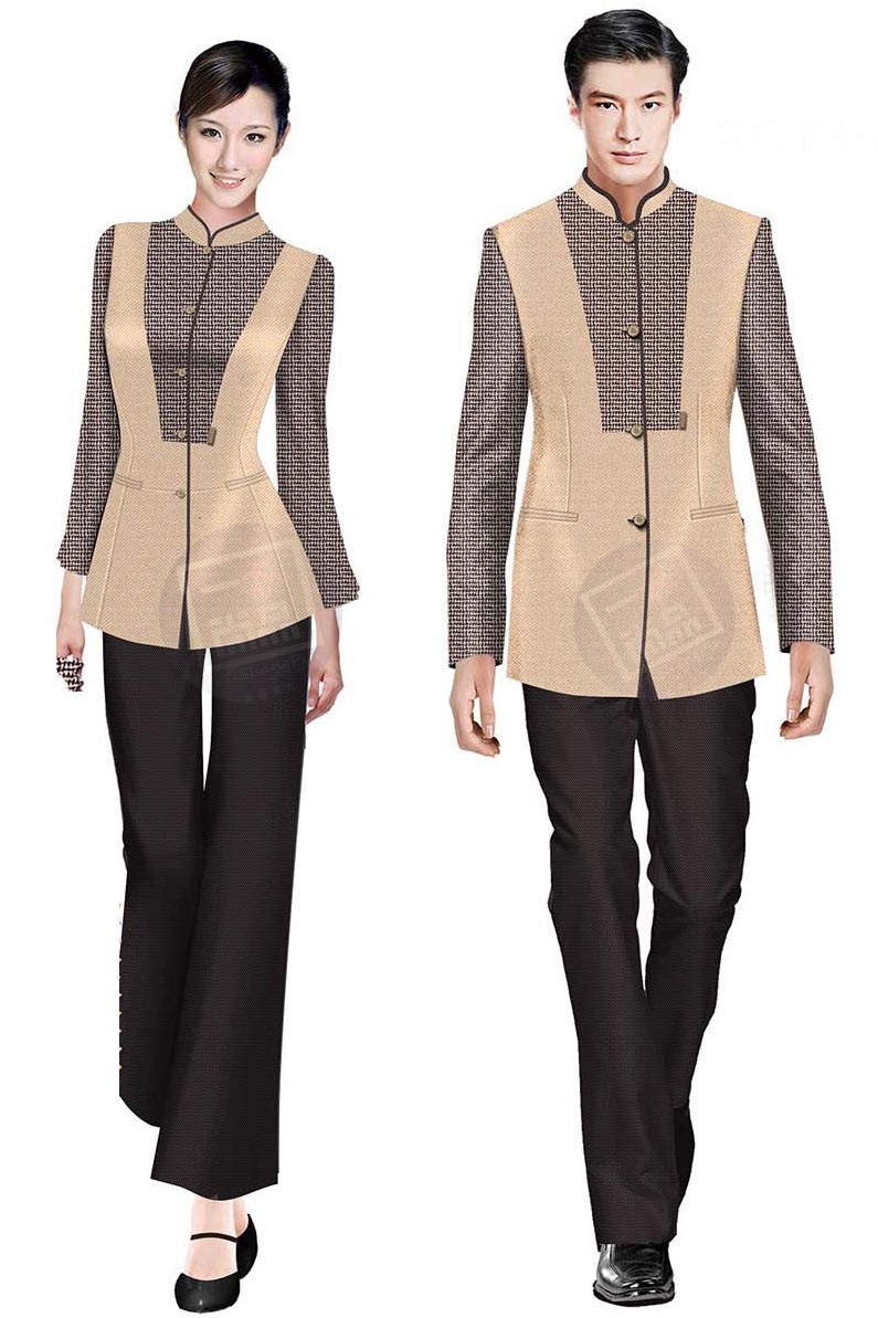 客房宾馆服务员工作服10件起定订 18668920215 适用场合 酒店装 功能