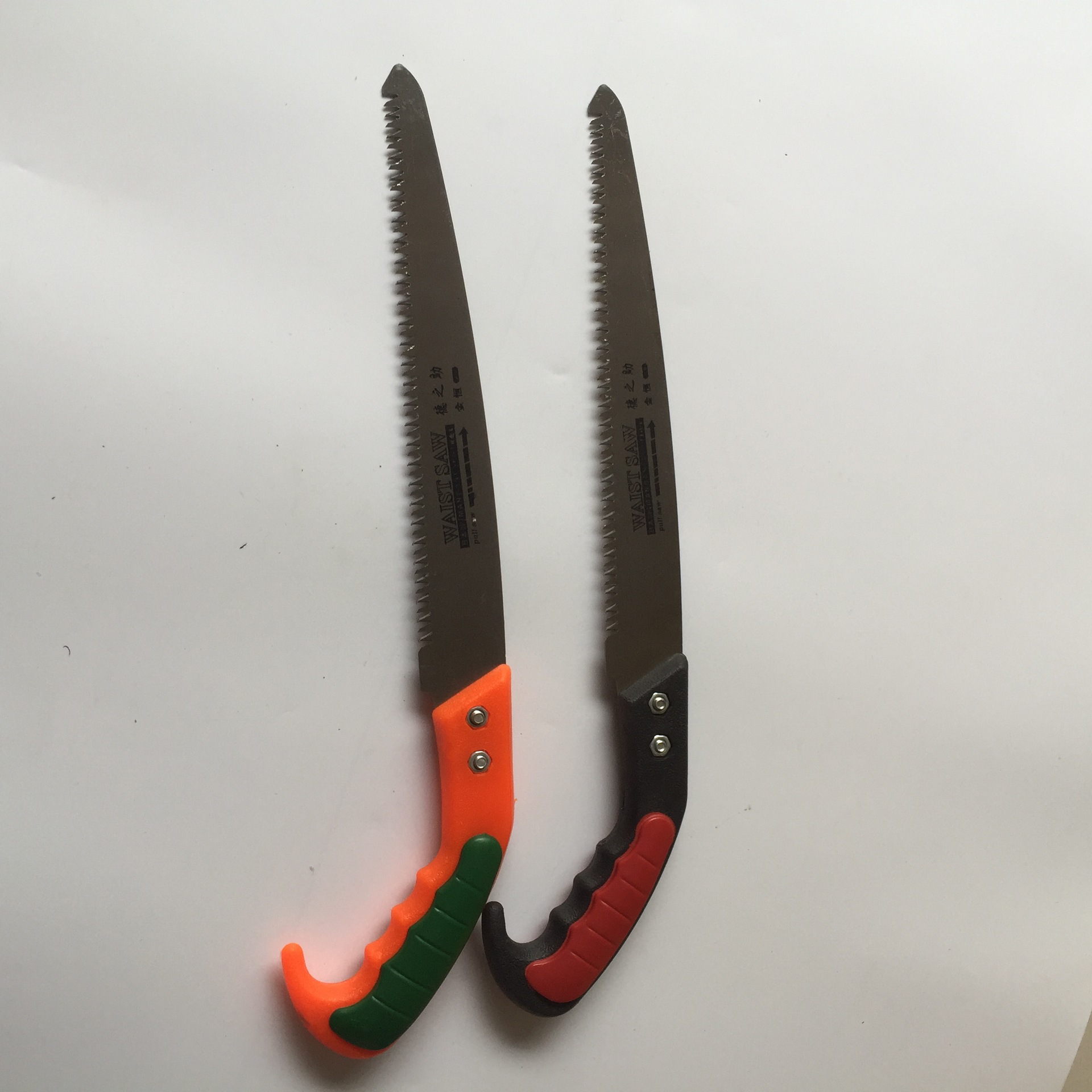 双色柄小手锯手工木工锯伐木锯园艺园林手锯省力树木手锯