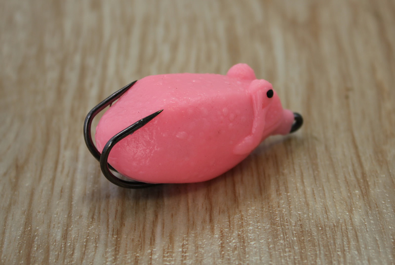 渔猎正品雷蛙11克通用型小蒙眼带倒钩刺血槽钩青蛙黑鱼路亚饵蛙