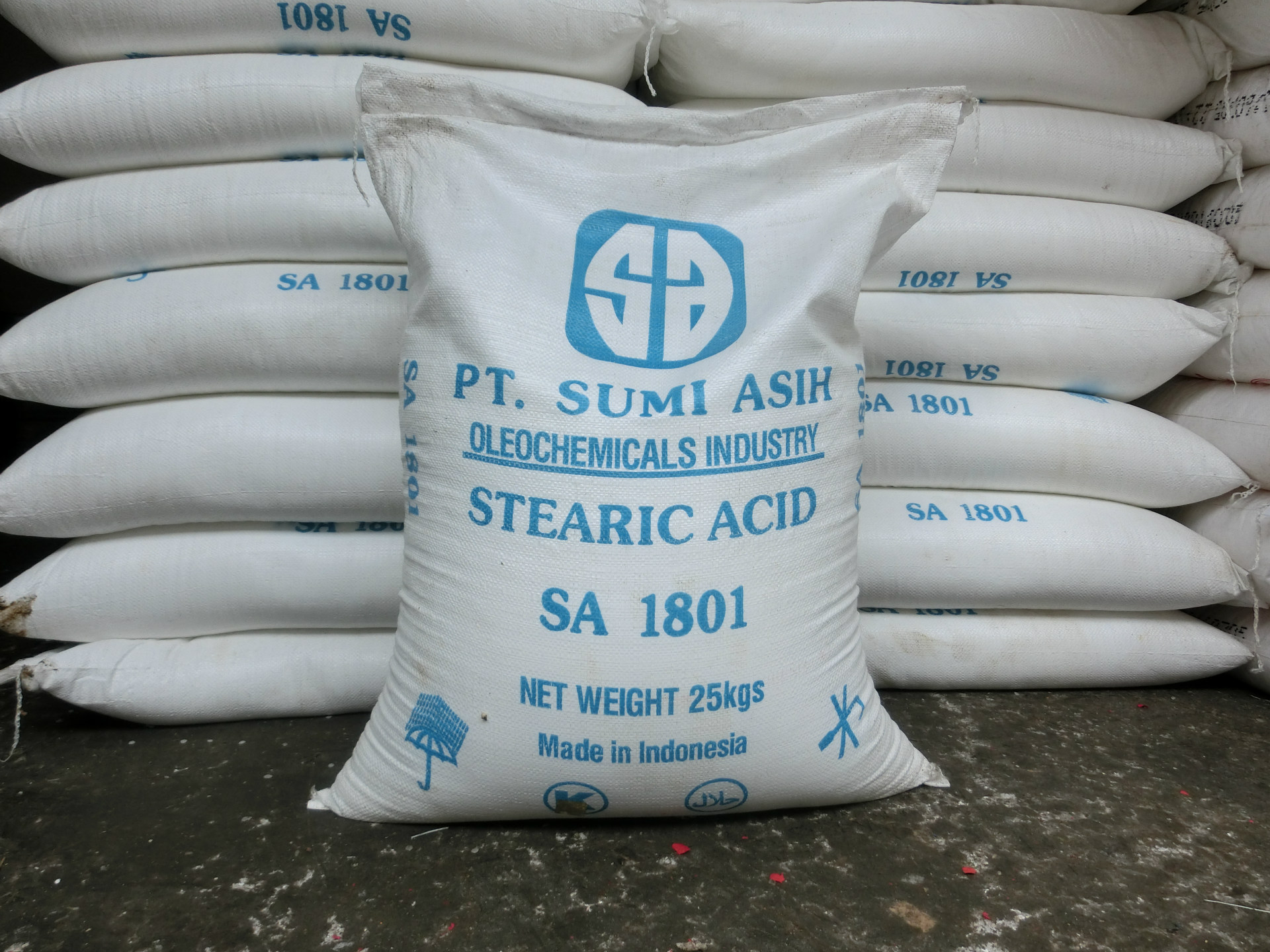 硬脂酸 印尼进口斯文牌 sa1801硬脂酸 化妆级