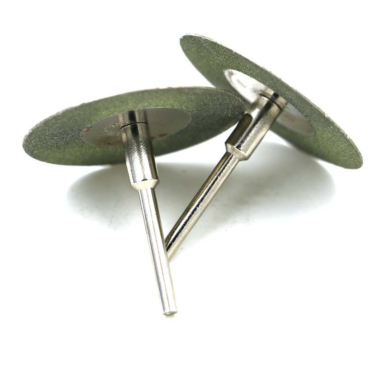 40mm金刚石切割片 10pcs金刚砂牙磨片 小玉石切片 电磨吊磨电钻用