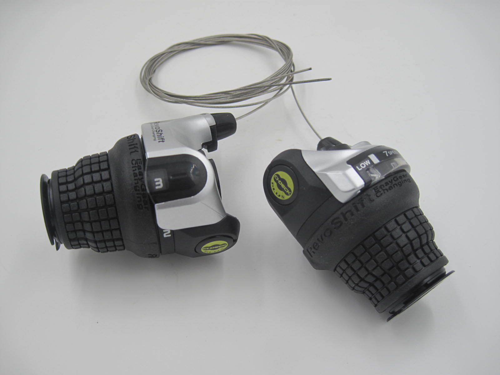 禧玛诺shimano转把rs41-7变速指拨21速山地车握式数字调速转把