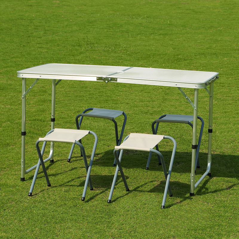可折叠餐桌椅促销摆摊桌野餐桌会议桌便携式户外折叠桌子椅