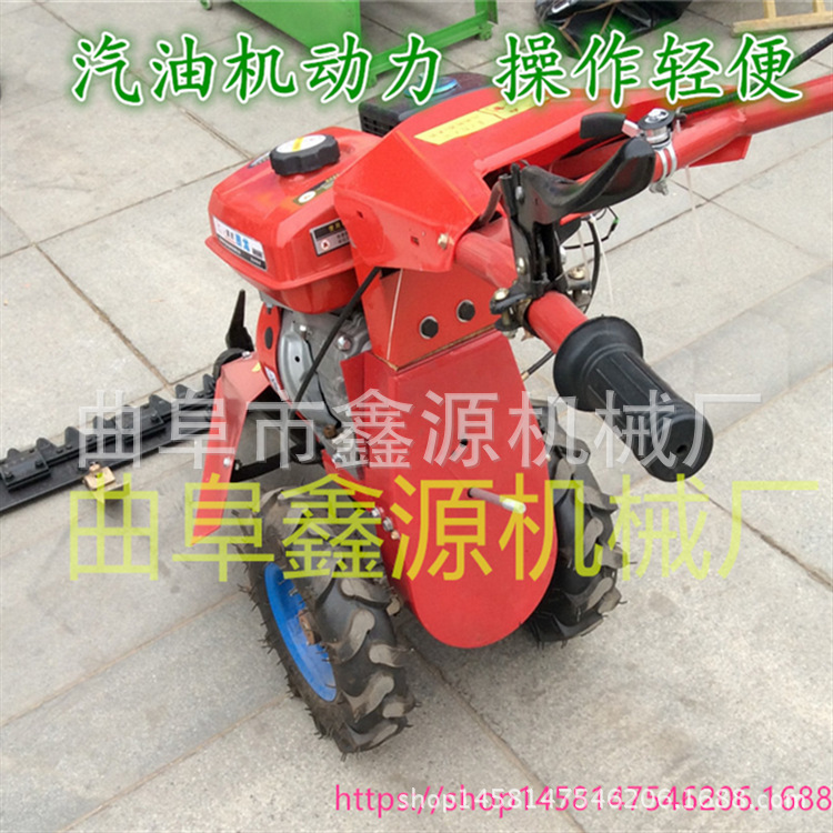 手推式路旁杂草剪草机 往复式牧草收割机 农用割草机