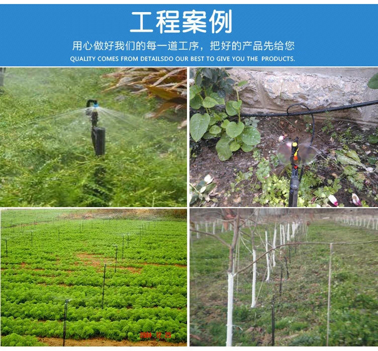 地插式微喷灌 果园雾化30cm杆高微喷喷头 节水灌溉微灌 山东厂家