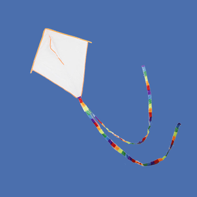 白风筝diy手绘风筝批发长尾三角空白风筝45