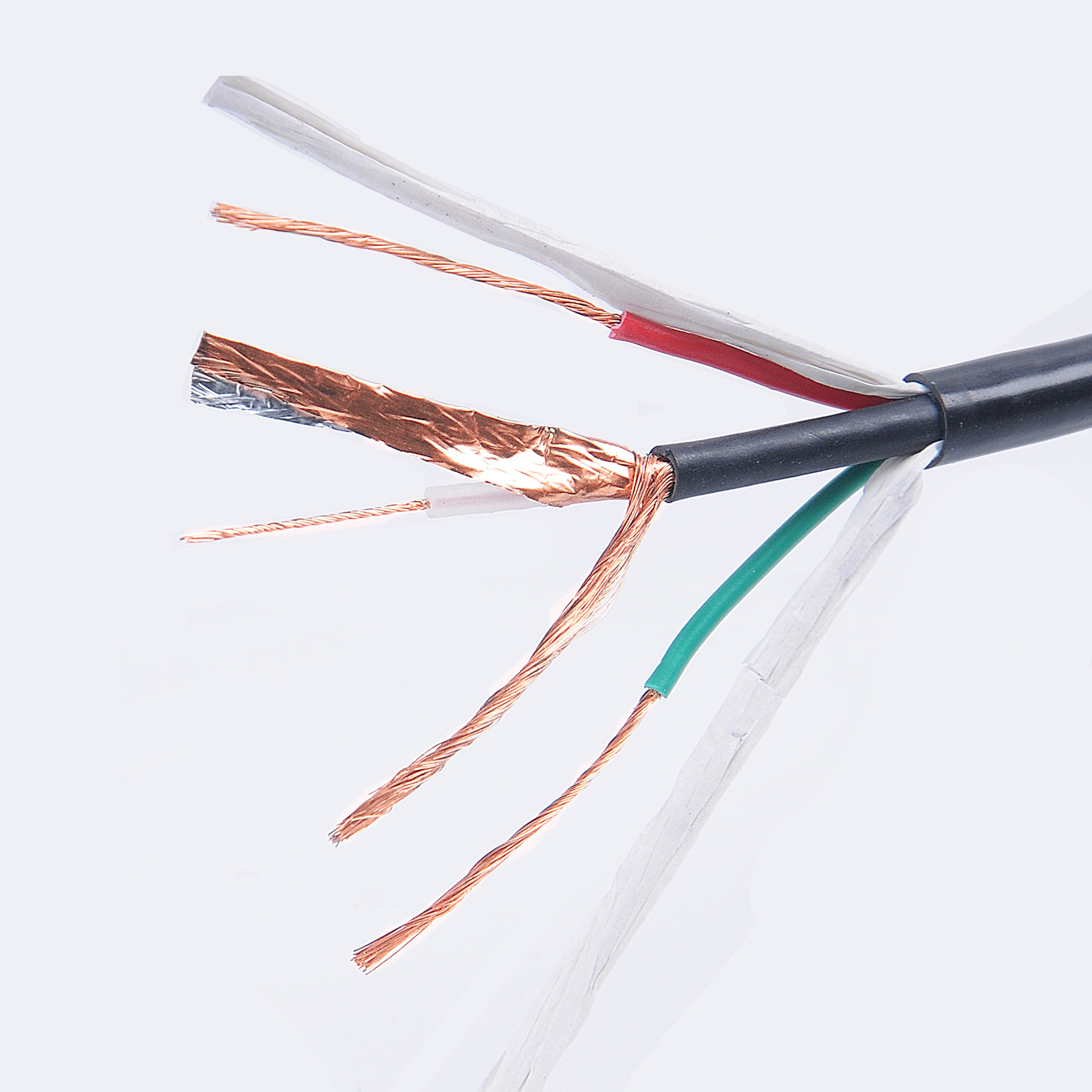 原厂直销高清监控线syv75-5 rvv2x0.75防雷视频电源一体综合线缆