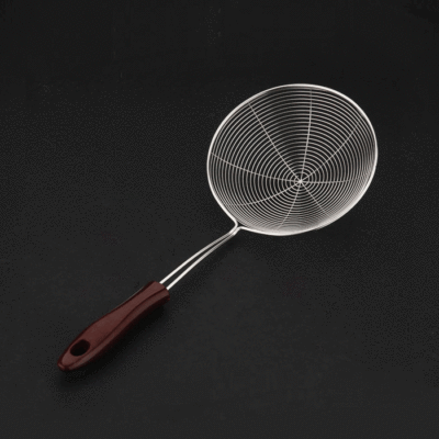 红电木不锈钢漏勺 不锈钢线漏瓢 厨具 网漏 餐具 线漏