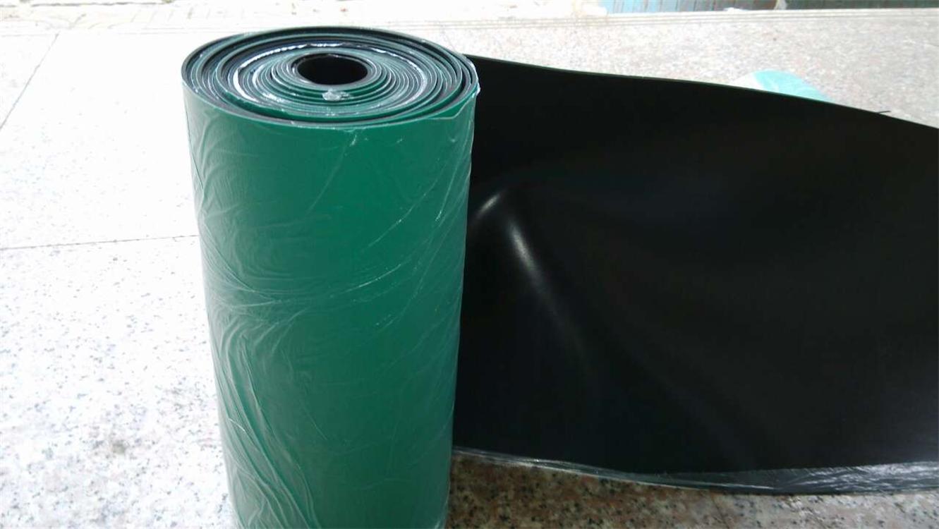 耐磨绿色橡胶工作台垫防静电胶皮 2mm防滑桌垫防静电胶皮批发