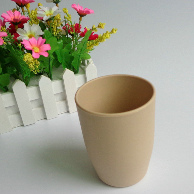 环保小麦秸杆杯 创意漱口杯牙刷杯刷牙杯子