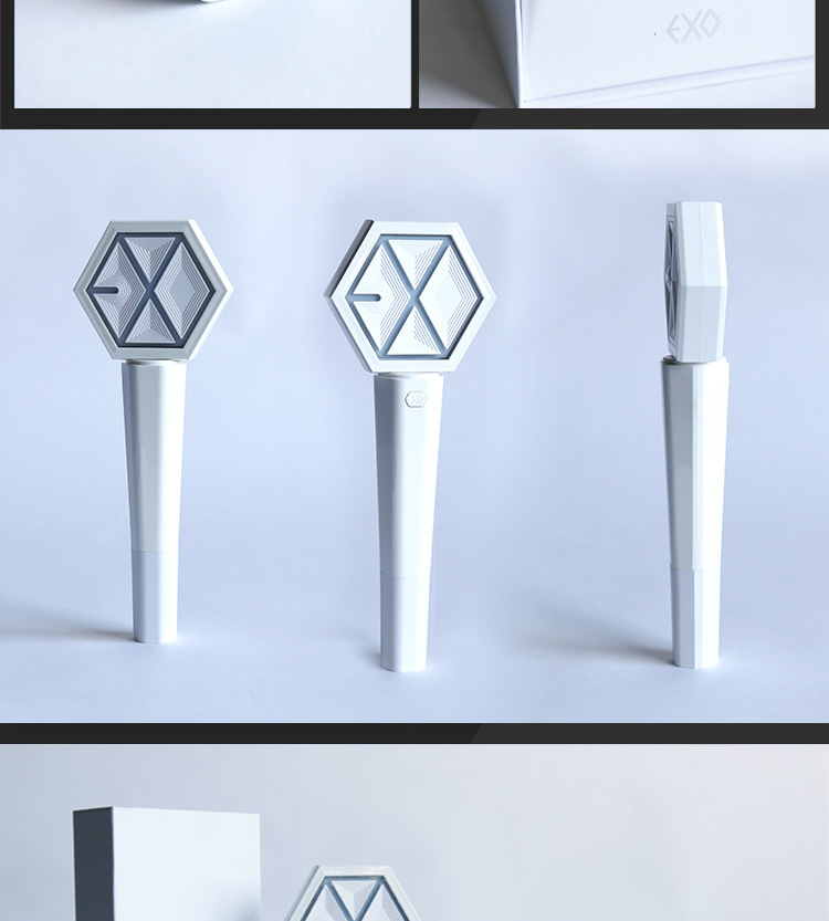 现货exo同款官方应援棒应援灯光棒三代爱丽棒二代进化周边 ygb093