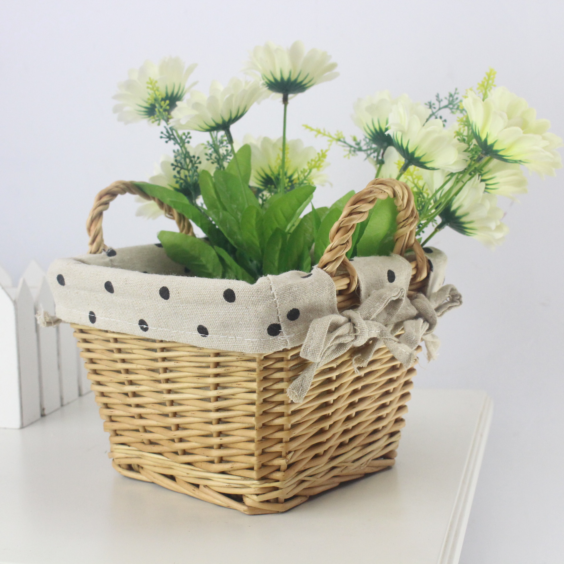 柳编装饰 摆饰小筐 花篮 小方框 产品名称 ltg153099 材质 ***柳条