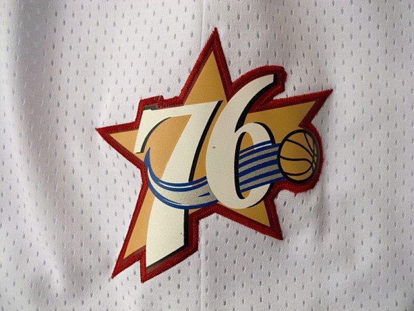 现货批发篮球球衣 76队艾弗森 复古网眼篮球短裤 休闲运动裤