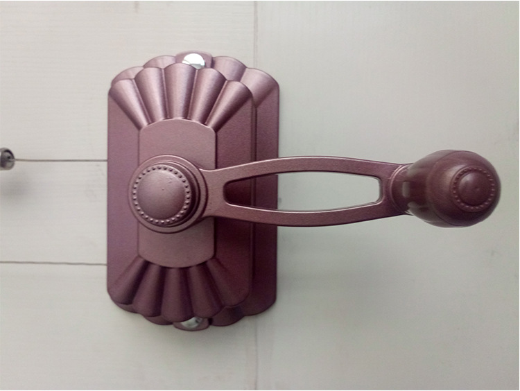 晾衣架配件零卖兼批发 升降晾衣架手摇器 摇手单孔 独立手摇器-晾晒架