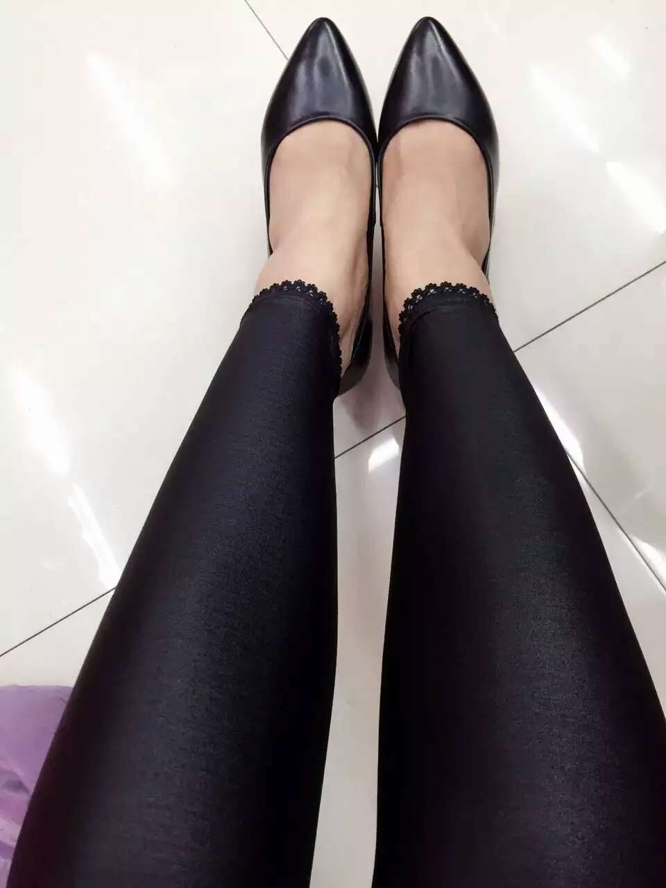 2016任意剪裁美腿袜连裤袜薄款打底裤女