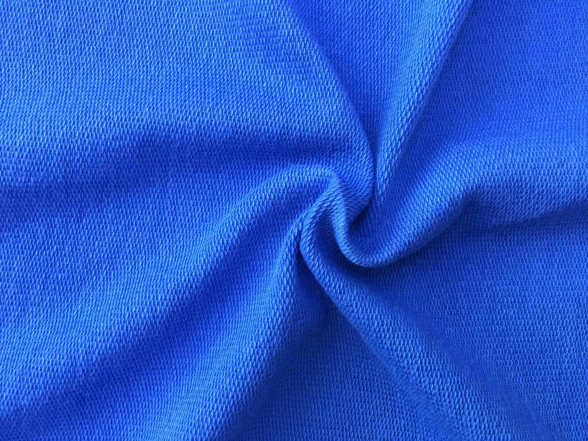 厂家现货供应针织毛圈布 精梳棉精密赛卫棉食毛毛圈t恤秋面料