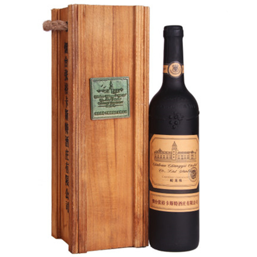 张裕卡斯特酒庄特选级蛇龙珠干红葡萄酒红酒750ml