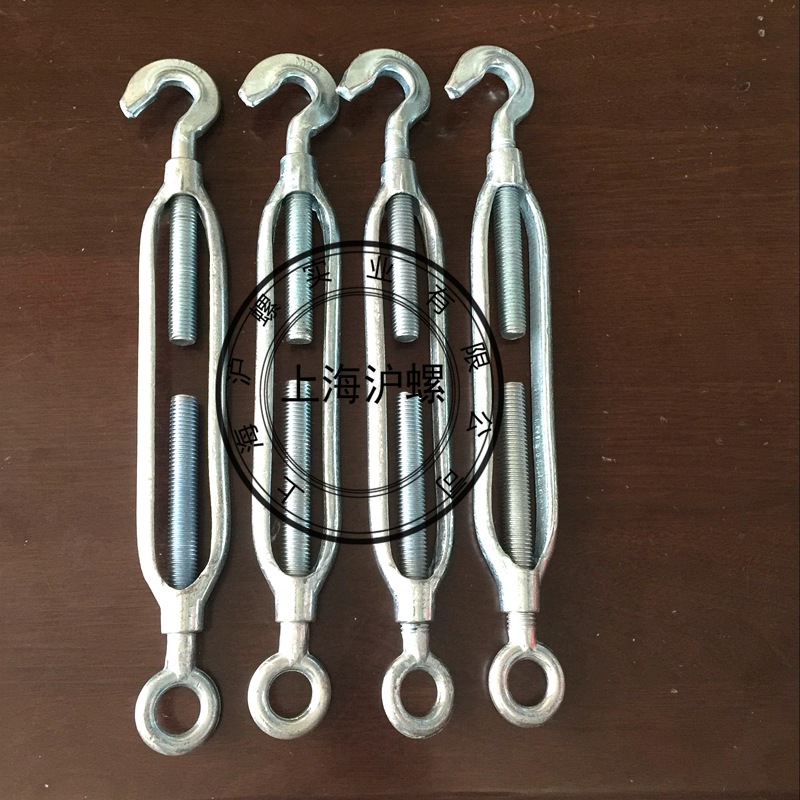 厂家批发国标镀锌开体花篮螺丝 花兰螺栓 拉紧线器 钢丝绳索具