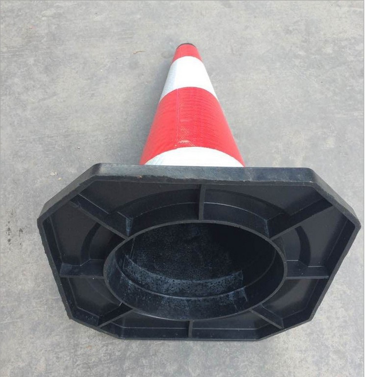 橡胶路锥70cm锥桶反光路障锥雪糕筒 雪糕桶交通交通设施 锥形桶