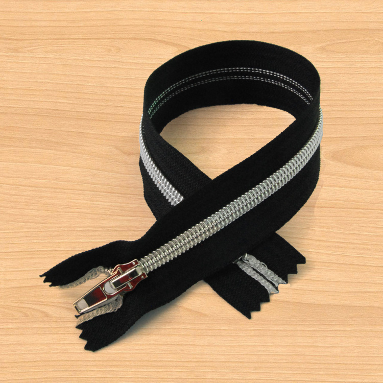 5#金银牙尼龙拉链 特殊*尼龙拉链 服装箱包尼龙拉链