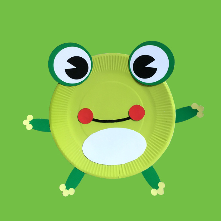 幼儿园创意手工材料diy 儿童手工制作纸盘 黏贴纸盘 厂家直销