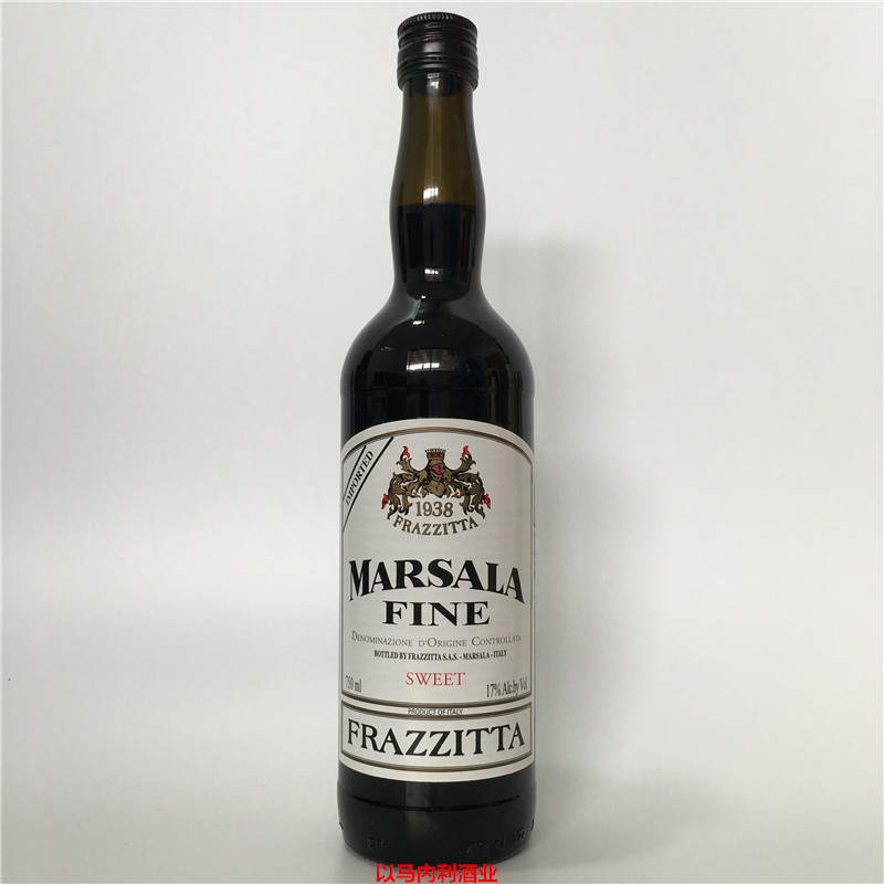 意大利 马萨拉 marsala 甜白葡萄酒 提拉米苏-750ml