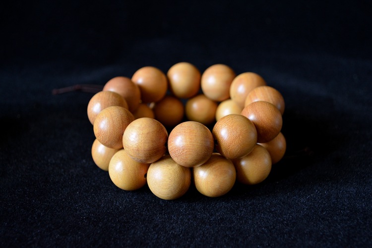 天然小叶黄檀木手串黄檀手链厂家同料佛塔小孔