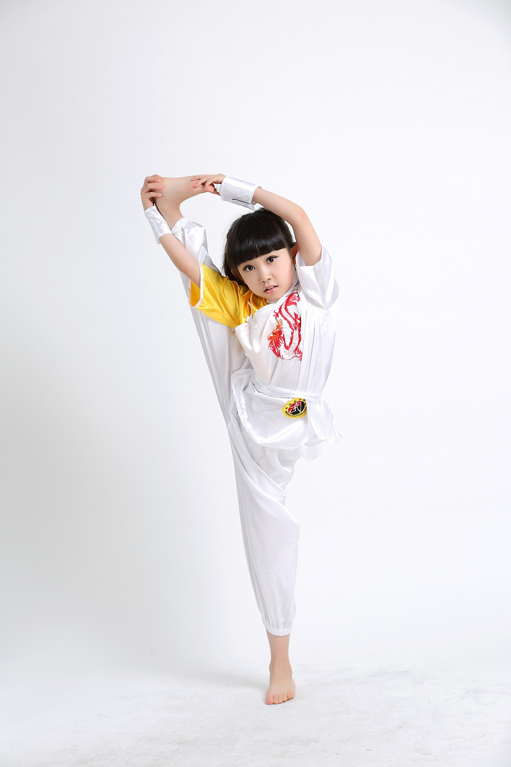 男女少儿功夫武术演出服幼儿园小学生训练练功服饰儿童中国风套装