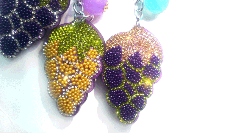 2017新品创意水果系列钥匙扣卡通挂件饰品夜市货源厂家批发钥匙圈