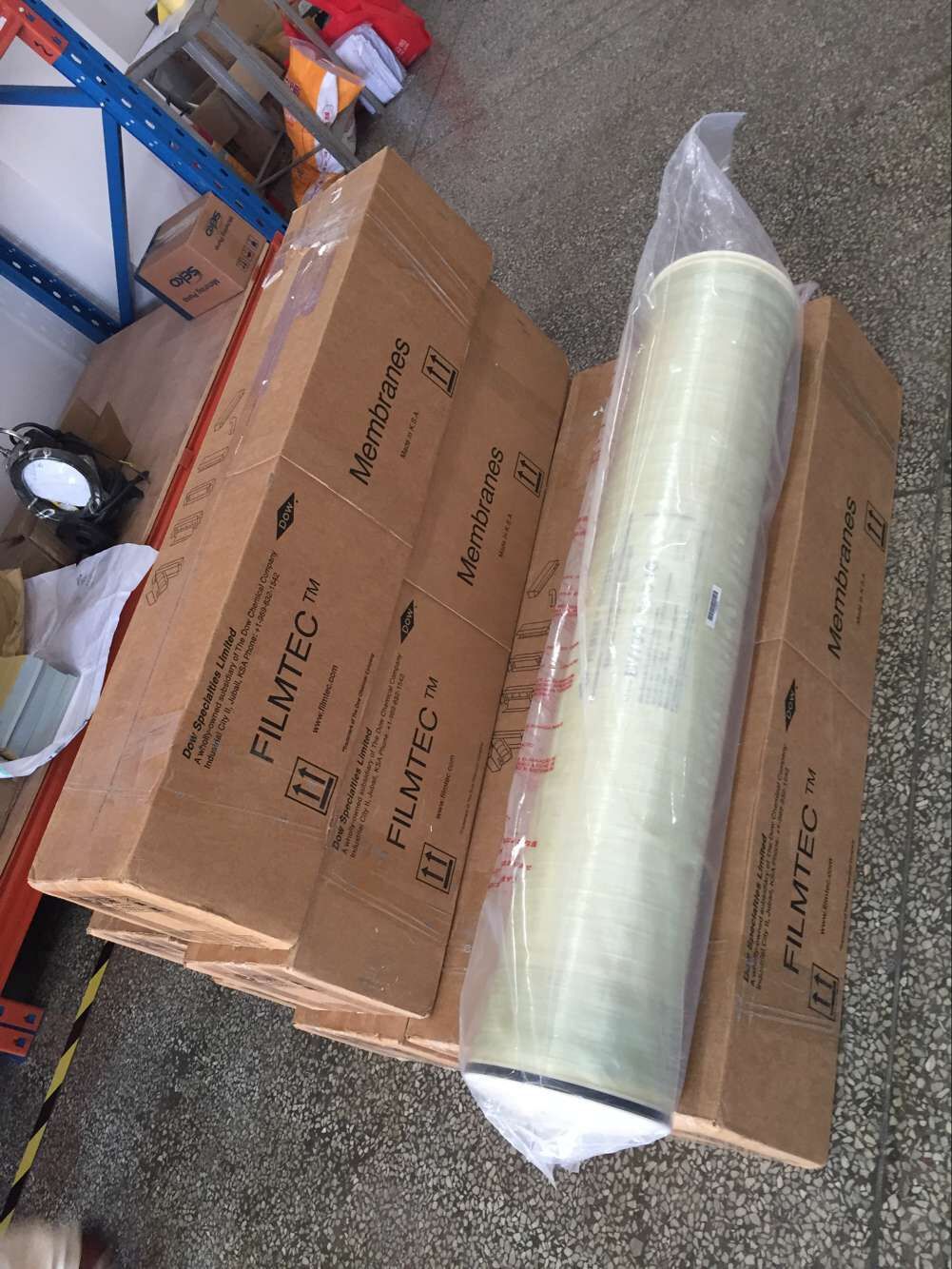 供应美国陶氏反渗透膜 bw30fr-400/34抗污染纯水膜苦咸水淡化ro膜