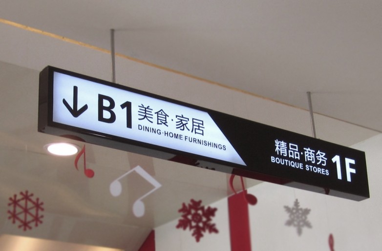 商场吊牌
