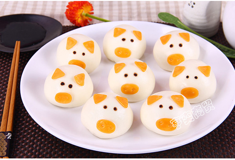 阿诺猪仔包红豆包10个350g