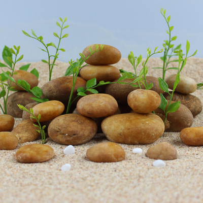 滤料鹅卵石 水池 | 鱼池3-10cm鹅卵石垫层滤料 现货垫层滤料石头
