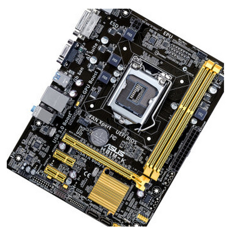 华硕(asus)h81m-k 智能节能 内存过载保护 固态电容 主板