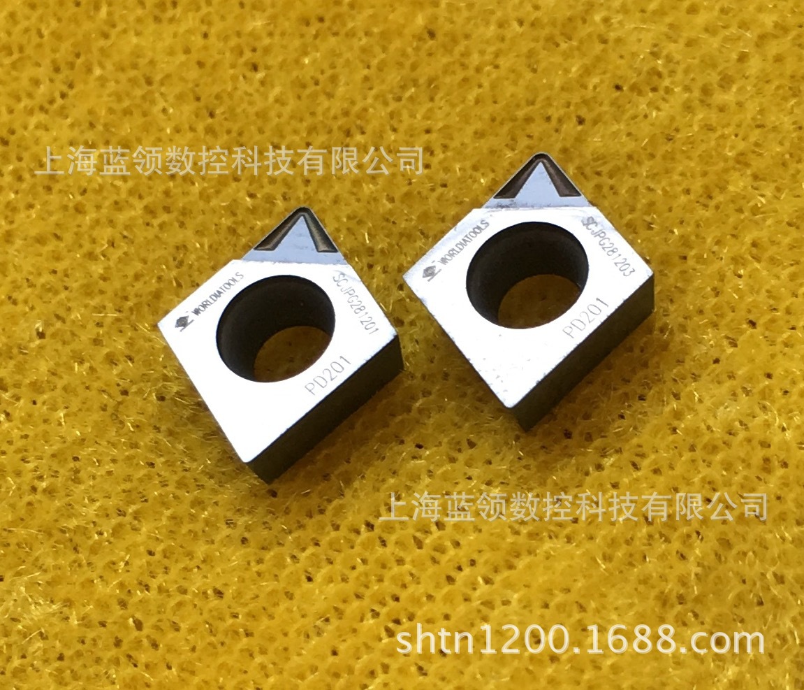 断屑槽pcd刀片ccgt060204 断屑槽金刚石刀片ccgt060204