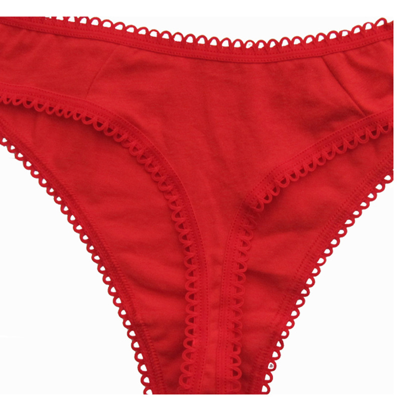 青年女性丁字裤全棉纯色女士内裤 厂家直销t字裤 长期有货