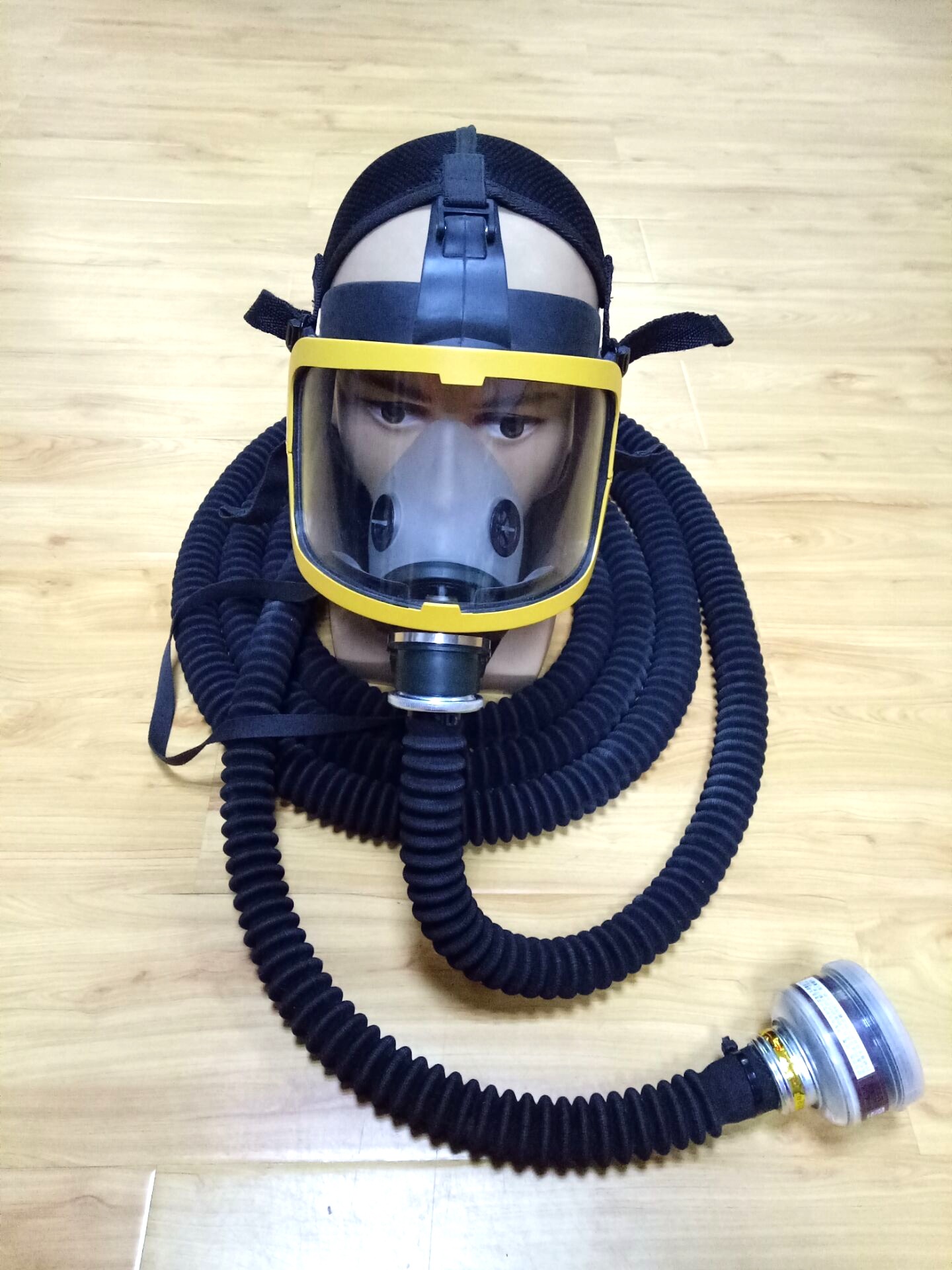 防毒面具配唐丰5米10米导气管防毒全面罩专用加长呼吸管劳保防护