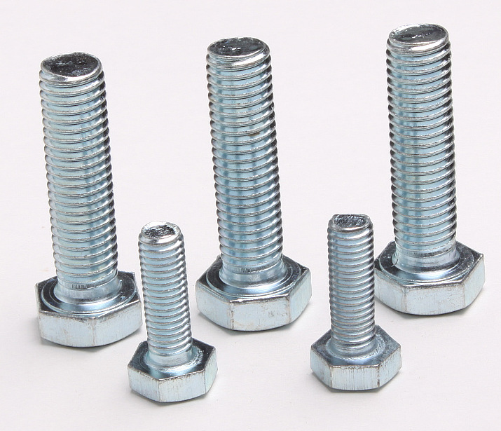 镀锌外六角螺丝 高强度螺钉 8.8级镀锌外六角螺栓m12x.