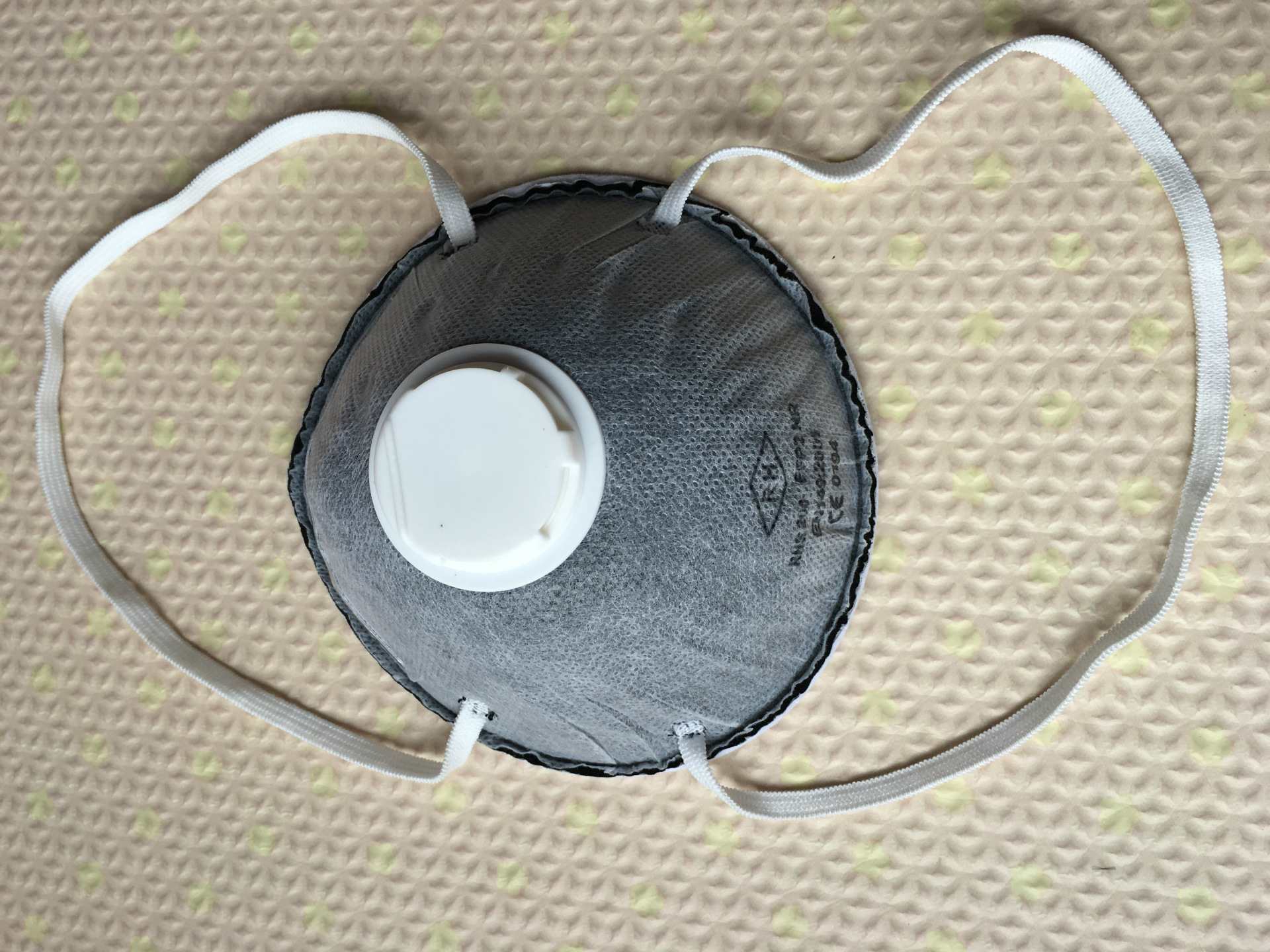 防护粉尘颗粒异味 活性炭呼吸闸碗状工业透气猪嘴一次性口罩