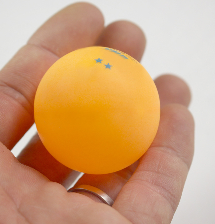 乒乓球 盒装6个乒乓球 批发 练习初学乒乓球训练两星乒乓球